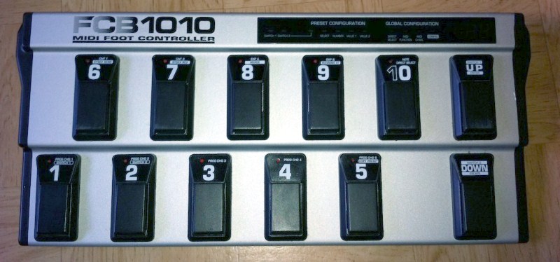 Behringer FCB 1010 MIDI Foot Controller Short Mod