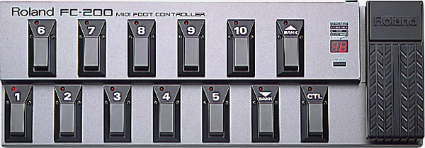 Roland FC-200 MIDI Foot Controller